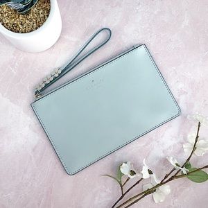Kate Spade Felicity Street Eli Clutch Misty Mint